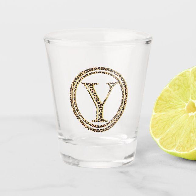 Vaso De Chupito Leopard Y (Anverso)