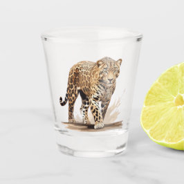 Vaso De Chupito Leopardo