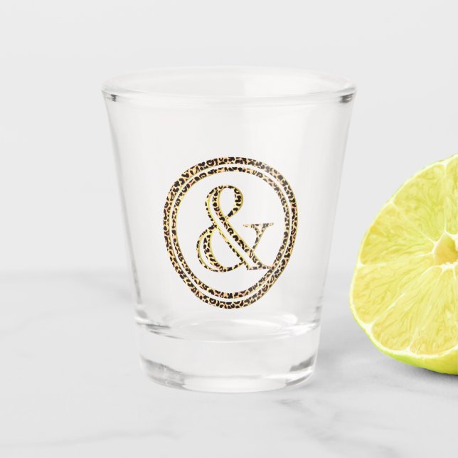 Vaso De Chupito Leopardo y (Anverso)