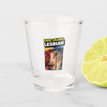 Lesbiana de la risa en vivo