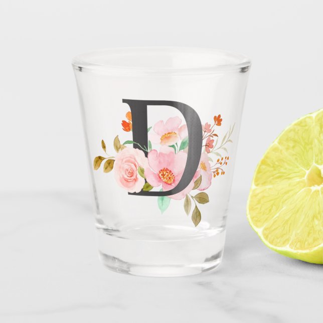 Vaso De Chupito Letra D (Anverso)