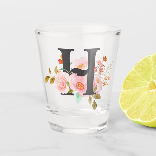 Vaso De Chupito Letra H (Anverso)