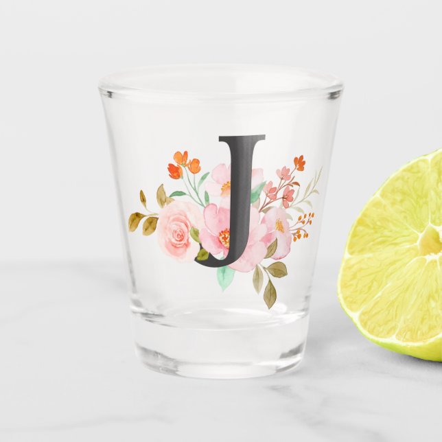 Vaso De Chupito Letra J (Anverso)