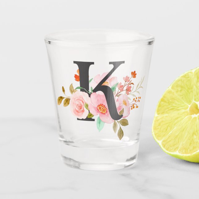 Vaso De Chupito Letra K (Anverso)