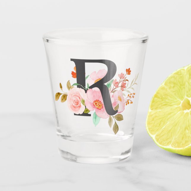 Vaso De Chupito Letra R (Anverso)