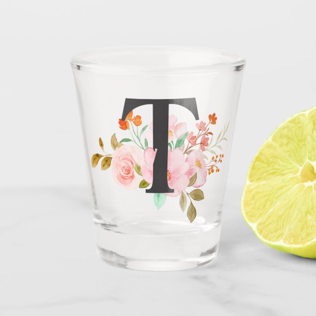 Vaso De Chupito Letra T (Anverso)
