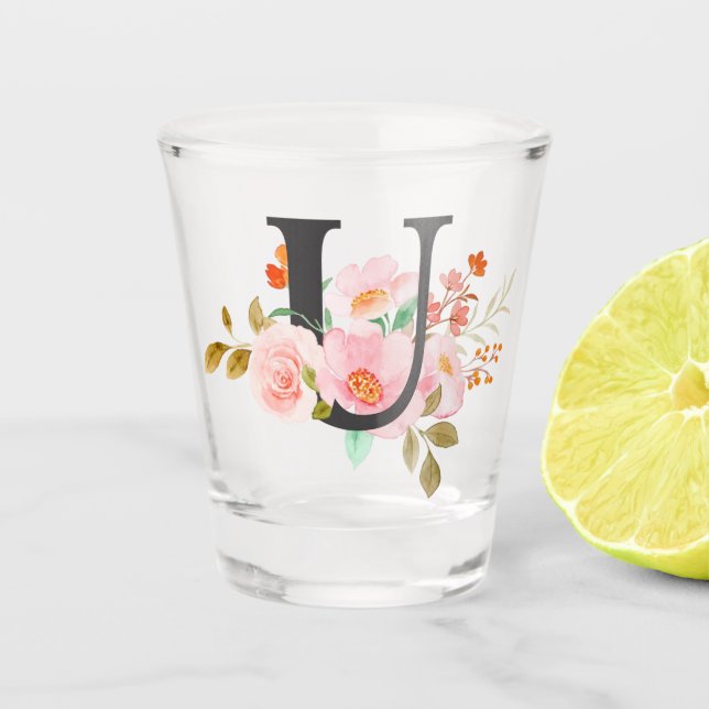 Vaso De Chupito Letra U (Anverso)