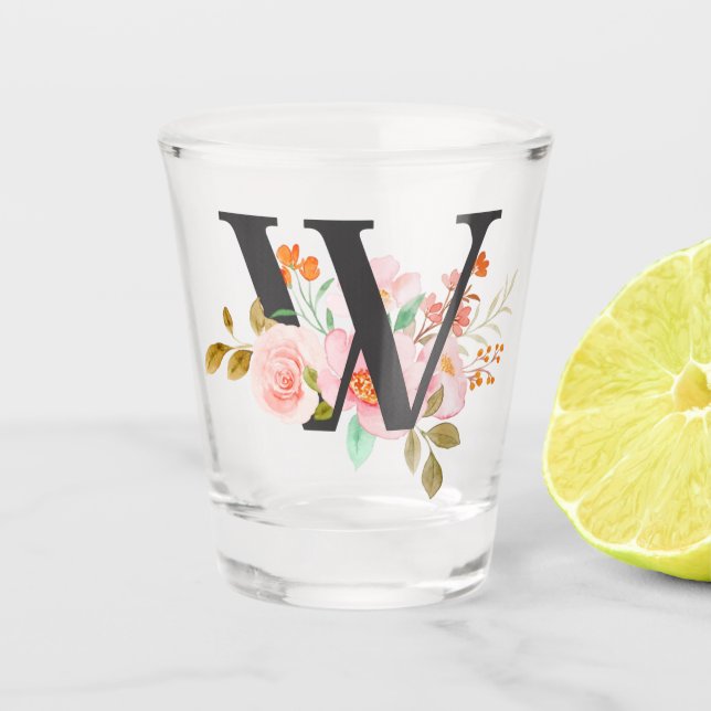 Vaso De Chupito Letra W (Anverso)