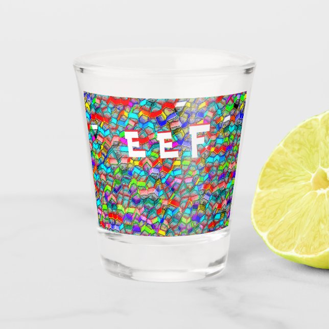 Vaso De Chupito Let's Play (Anverso)