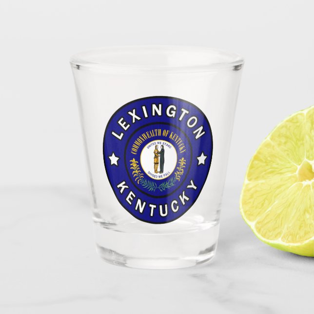 Vaso De Chupito Lexington Kentucky (Anverso)