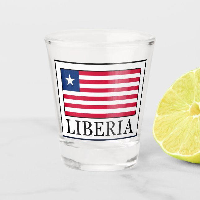Vaso De Chupito Liberia (Anverso)