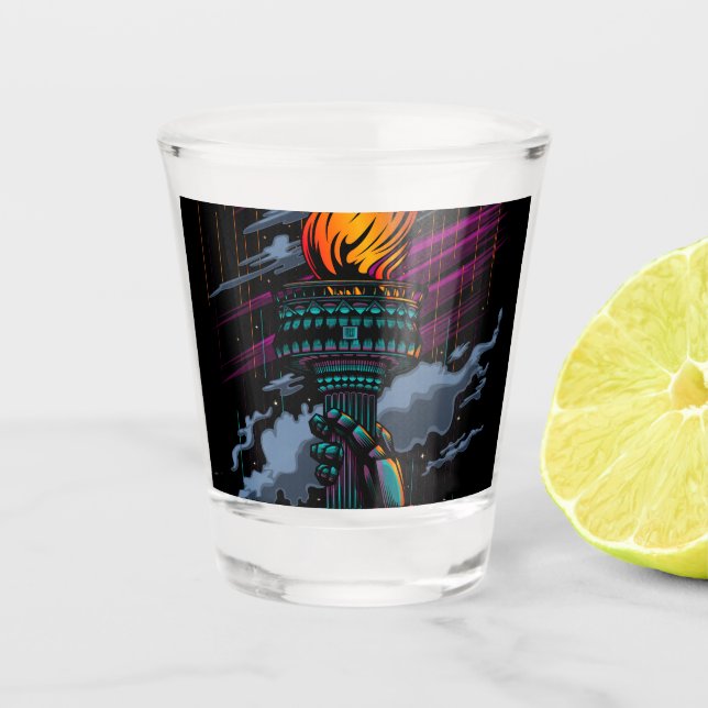 Vaso De Chupito Libertad (Anverso)