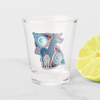 Vaso De Chupito Licorne celtique