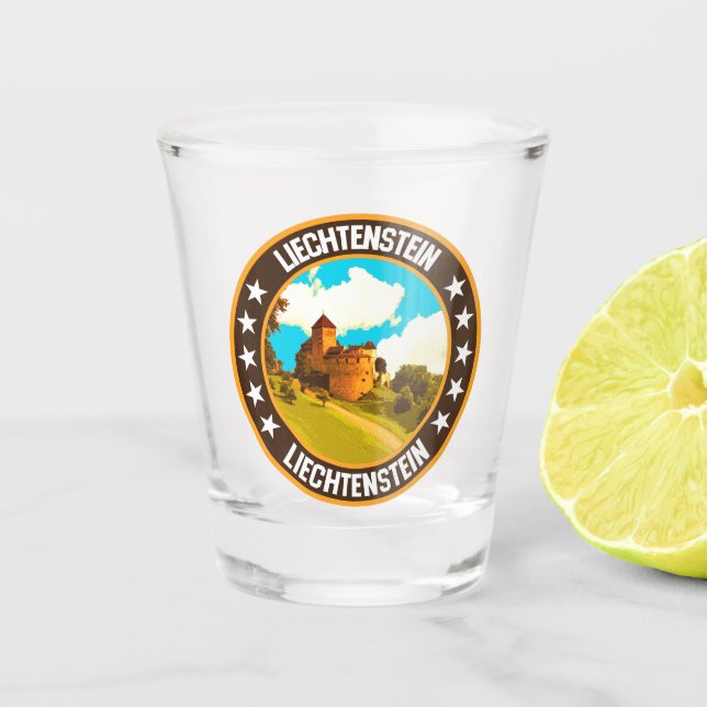 Vaso De Chupito Liechtenstein (Anverso)
