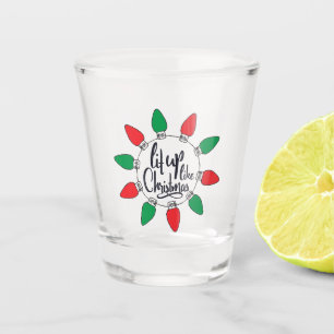 Vaso De Chupito Ligerar como Navidades Navidades de arte cita gráf