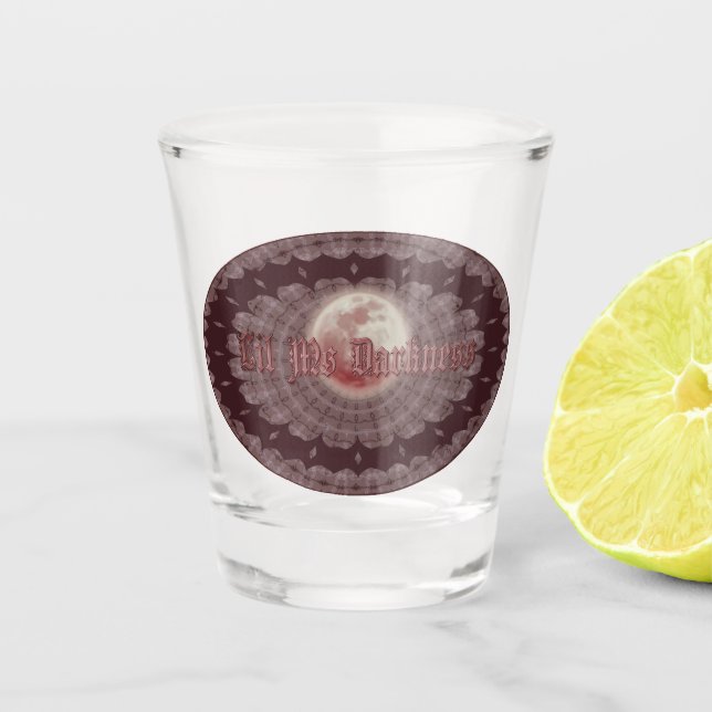 Vaso de chupito Lil Ms Darkness (Anverso)