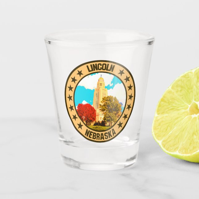 Vaso De Chupito Lincoln (Anverso)