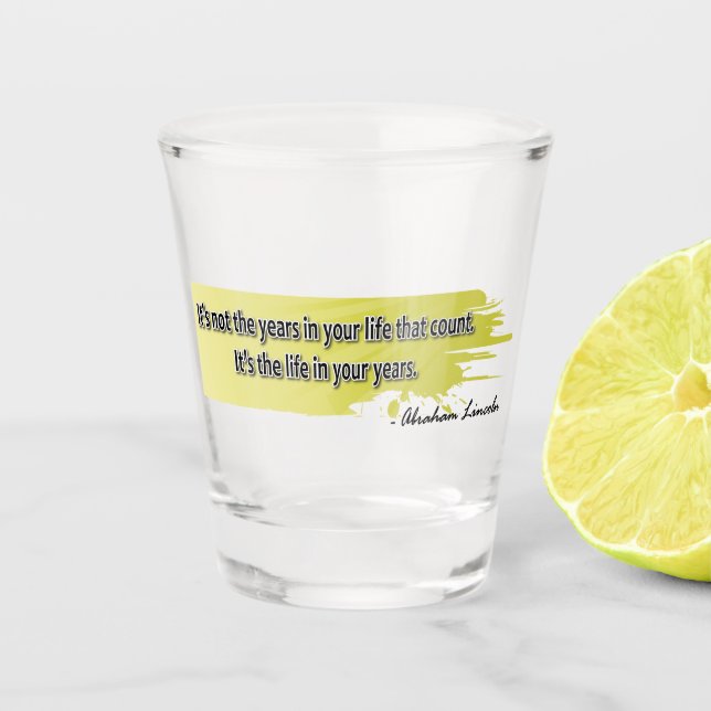 Vaso De Chupito Lincoln (Anverso)