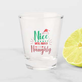 Vaso De Chupito Lindo hasta que se pruebe que los Navidades travie