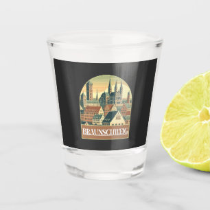 Vaso De Chupito Línea de Skyline Retro Braunschweig
