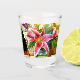 Vaso De Chupito Lirio rosa stargazer Thunder_Cove