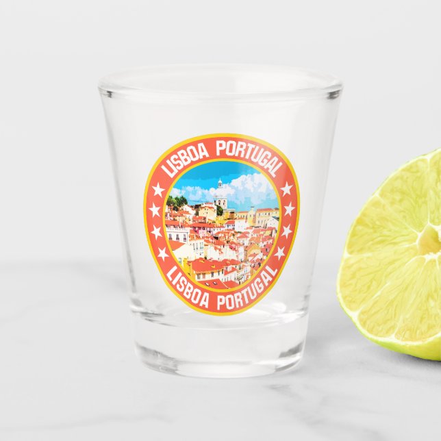 Vaso De Chupito Lisboa (Anverso)