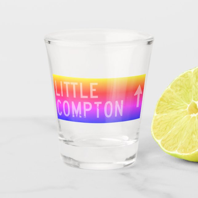 Vaso De Chupito Little Compton, RI Rainbow (Anverso)