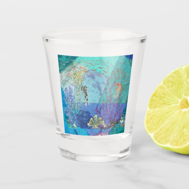Vaso De Chupito Little mermaid (Anverso)