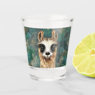 Vaso De Chupito Llama de bebé curiosa - curada