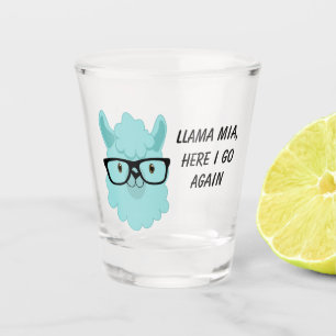 Vaso De Chupito Llama Mia