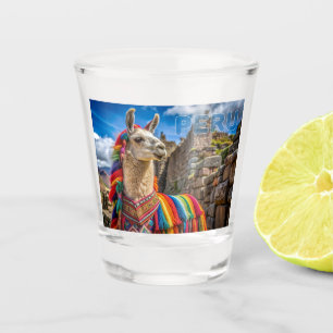 Vaso De Chupito Llama peruana