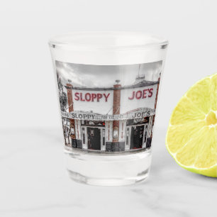 Vaso De Chupito Llave de cristal de West Shot de Joe descuidada