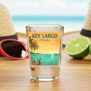 Vaso De Chupito Llave vintage Largo Florida