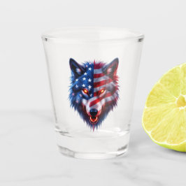 Vaso De Chupito Lobos de América