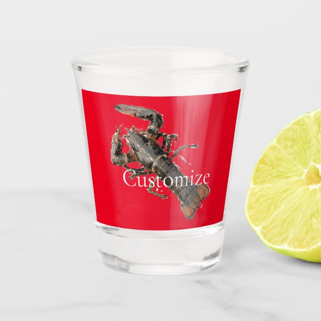 Vaso De Chupito Lobster de Maine fresco Thunder_Cove (Anverso)