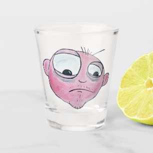 Vaso De Chupito ¡Loco-Guay Tío Cara De Vidrio!