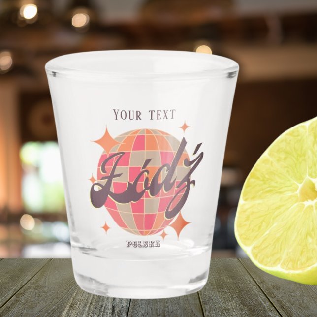Vaso De Chupito Lodz Łódź Polska Polonia bebidas de recuerdo (Subido por el creador)