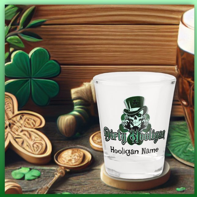 Vaso De Chupito Logo de Dirty Hooligan - Personalizado (Subido por el creador)