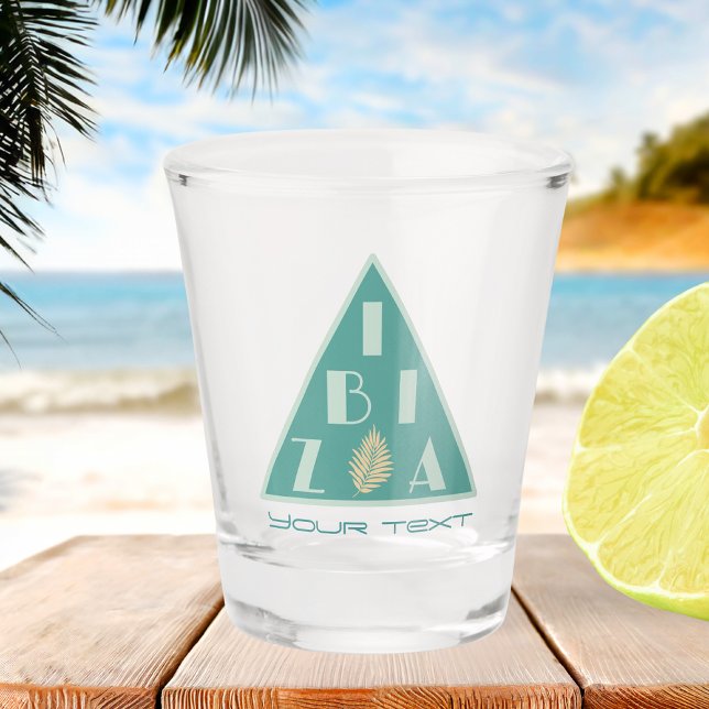 Vaso De Chupito Logo de España Ibiza bar de playa moderno (Subido por el creador)