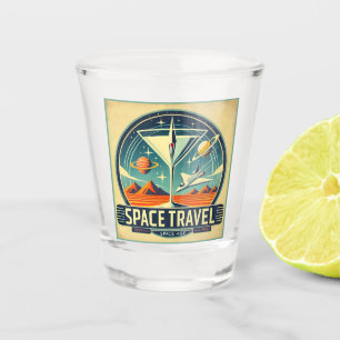 Vaso De Chupito Logo de Martini Space Travel 1957