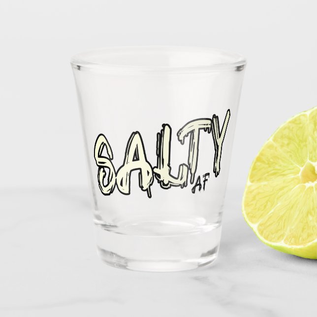 Vaso De Chupito Logo Salado AF (Anverso)