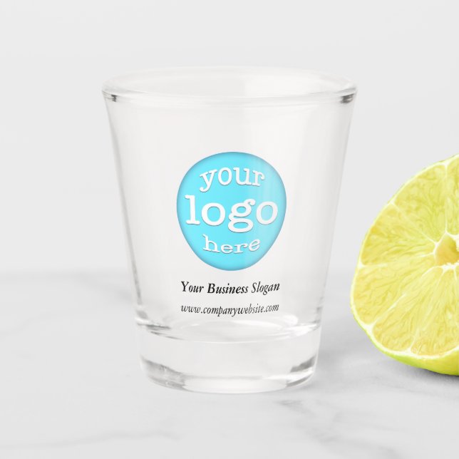 Vaso De Chupito Logotipo del Personalizado Business Company Bar Re (Anverso)