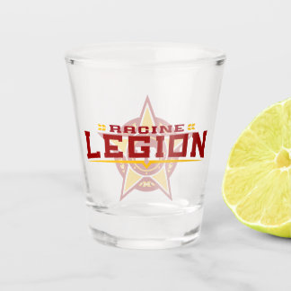 Vaso De Chupito Logotipo Moderno Vintage de la Legión de Racine
