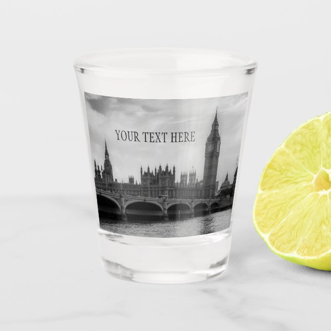 Vaso De Chupito Londres Inglaterra Reino Unido (Anverso)