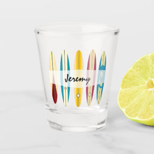 Vaso De Chupito Longboard de época