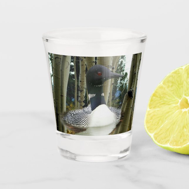 Vaso De Chupito Loon Wilderness (Anverso)