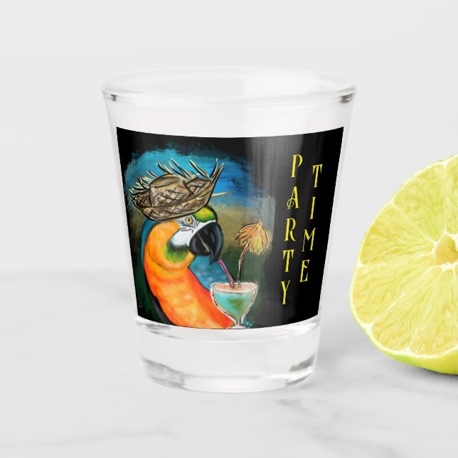 Vaso De Chupito Loritos de Fiesta (Anverso)