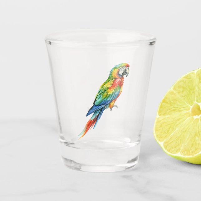 Vaso De Chupito Loro (Anverso)