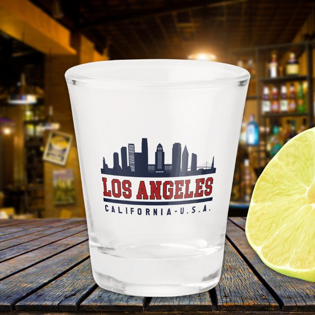 Vaso De Chupito Los Angeles California Modern Skyline  (Subido por el creador)