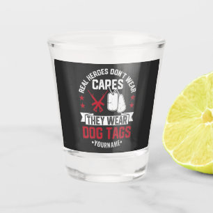 Vaso De Chupito Los héroes de verdad no usan mayúsculas y llevan b